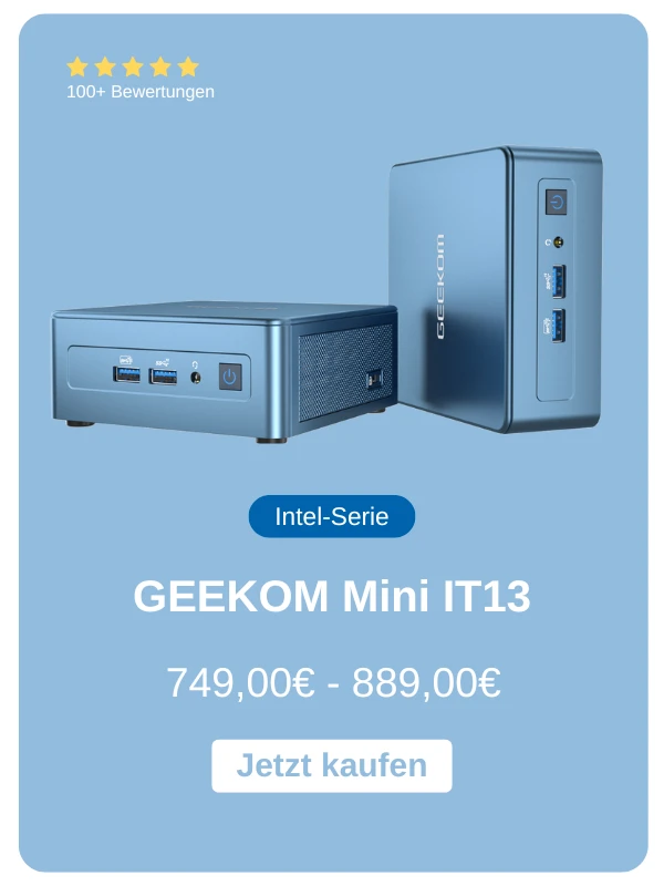 GEEKOM Mini IT13 mini PC Kaufen