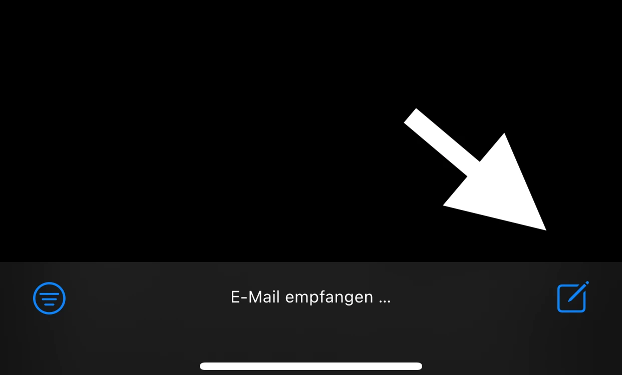 Wählen Sie Ihre eigene E-Mail-Adresse als Empfänger