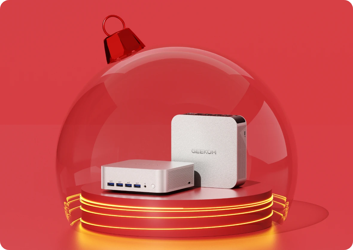 GEEKOM mini PC christmas